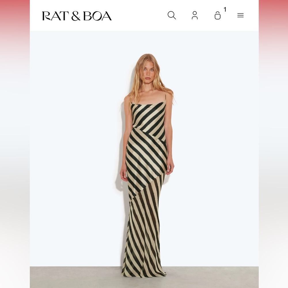 New Rat & Boa Vesper Dress